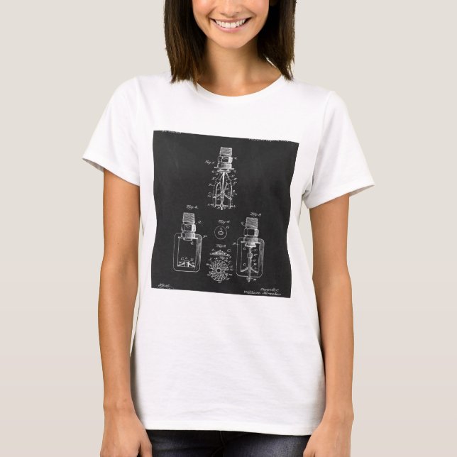 Automatic Fire sprinkler, patent T-Shirt (Front)