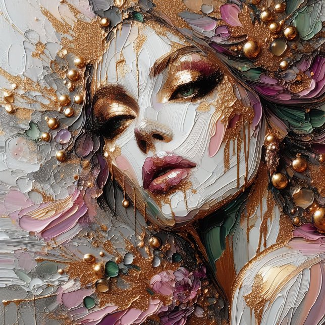 Automatic - Futurism Automaton Art Sticker (Beautiful Daydream - Artwork by Kimberly Anne Stevens)
