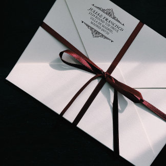 Automatic Rubber Stamp with Family Address