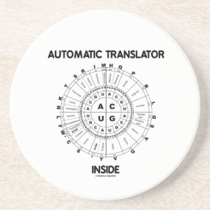 Automatic Translator Inside (RNA Codon Wheel) Coaster