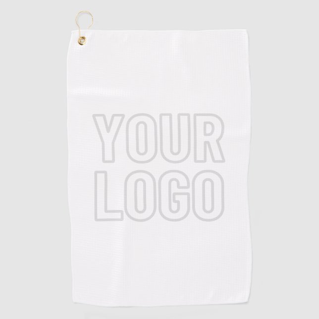Automatically Lighten Logo For Background Golf Towel (Front)