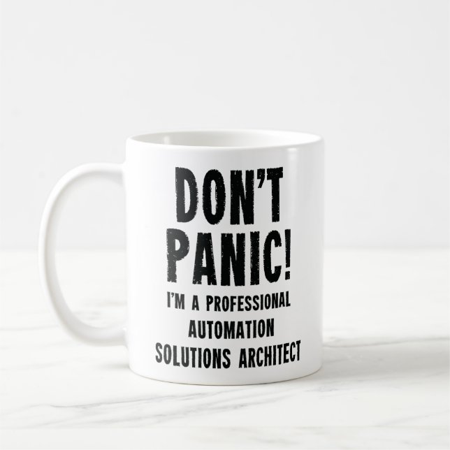 Automation Solutions Architect Coffee Mug (Left)