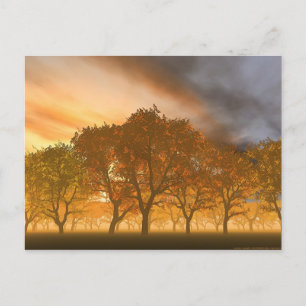 Automne Postcard