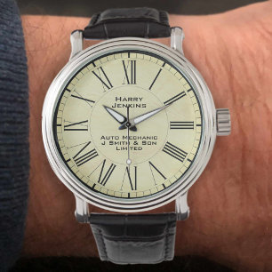 Automobile Car Mechanic Watch