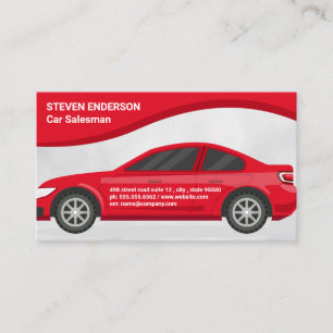 Automobile Car Services Business Card