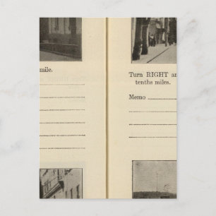 Automobile Roads, NY Postcard