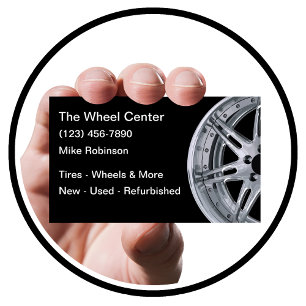 Automotive Accessories Retail Business Card