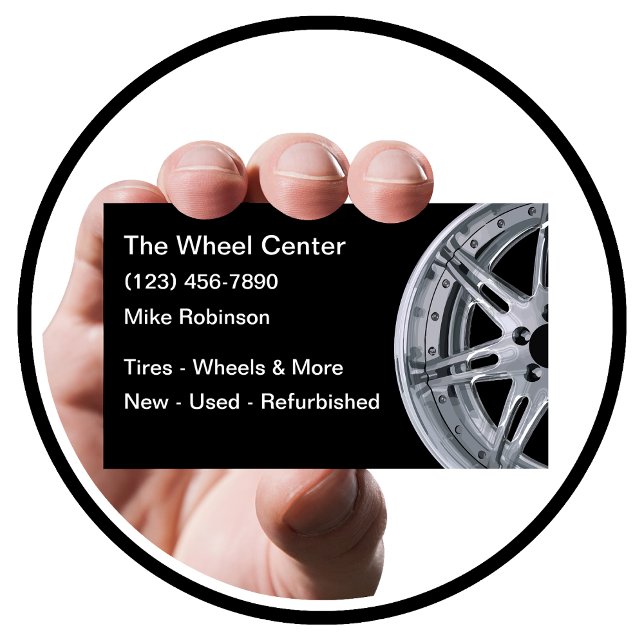 Automotive Accessories Retail Business Card (Creator Uploaded)