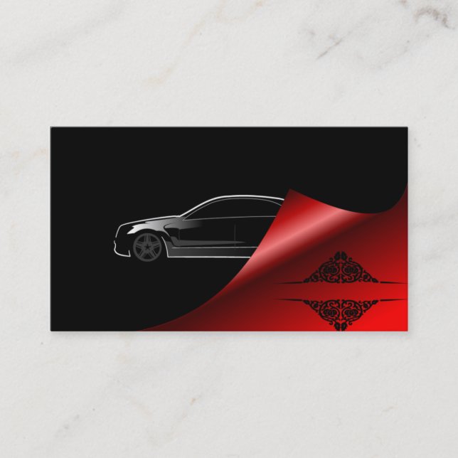 automotive business card (Front)