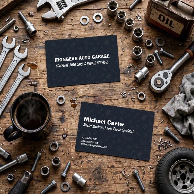 Automotive Business Card Design (Creator Uploaded)