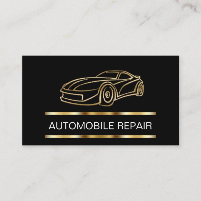 Automotive Business Cards (Front)