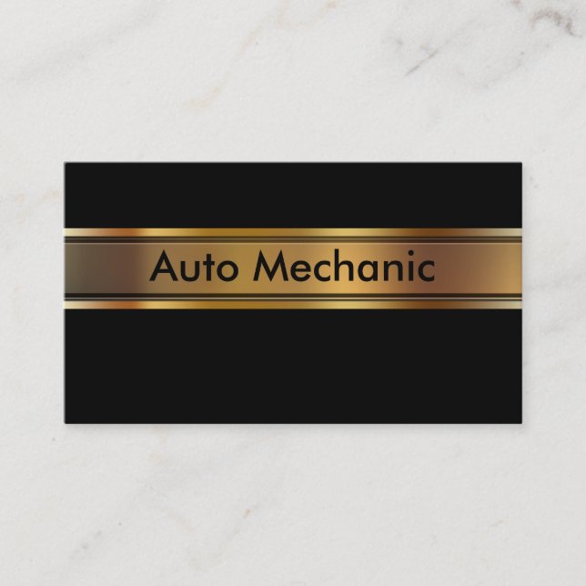 Automotive Business Cards (Front)