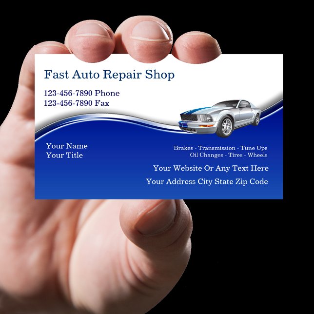 Automotive Business Cards (Creator Uploaded)