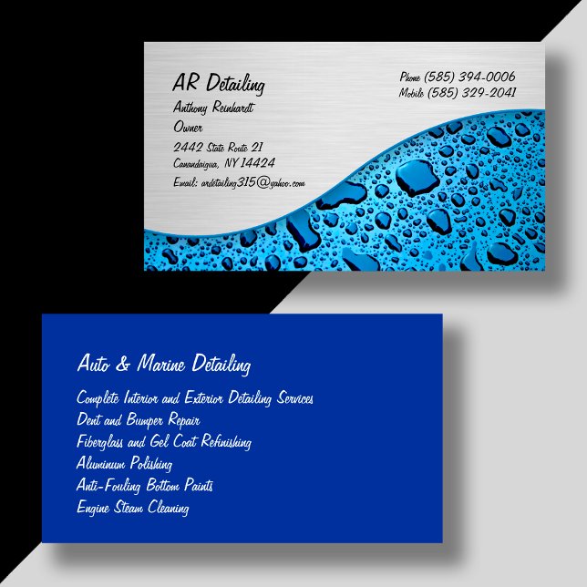 Automotive Business Cards (Creator Uploaded)