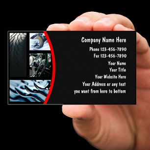 Automotive Business Cards
