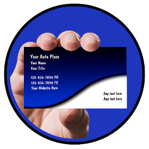 Automotive Business Cards