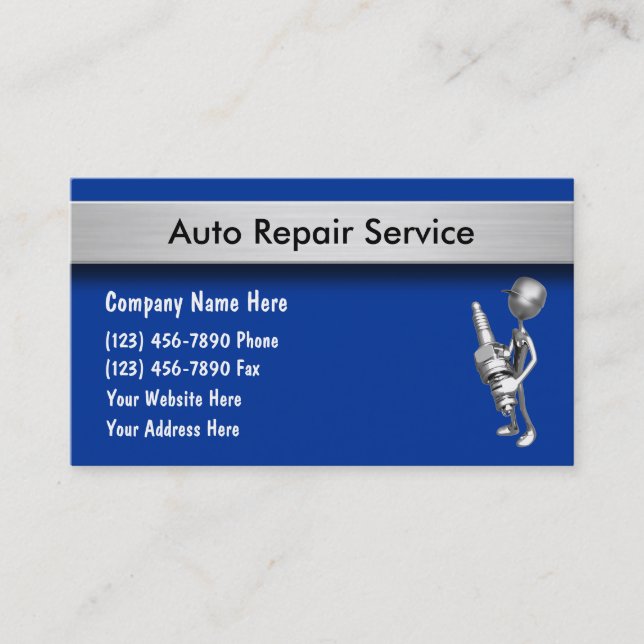 Automotive Business Cards (Front)