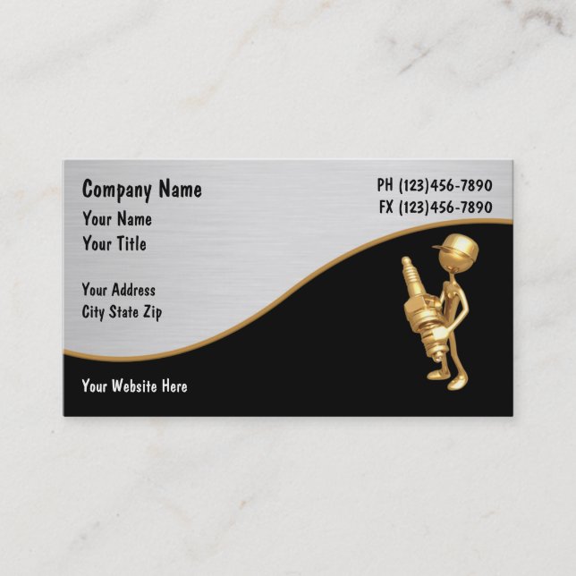Automotive Business Cards (Front)