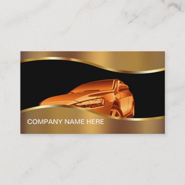 Automotive Business Cards (Front)