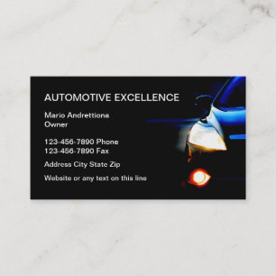 Automotive Business Services Card