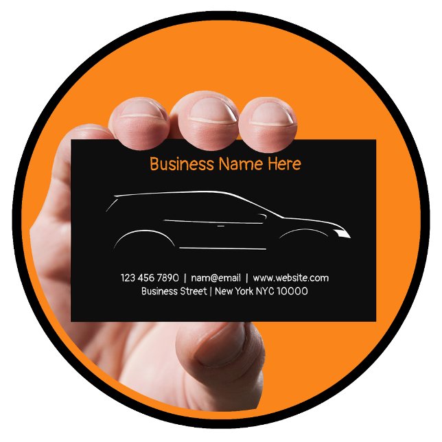 Automotive Car Care  Business Card (Creator Uploaded)