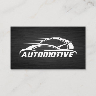 Automotive Car Odometer   Repair Shop Business Card