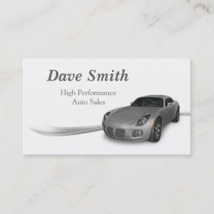 Automotive Dealer Business Card