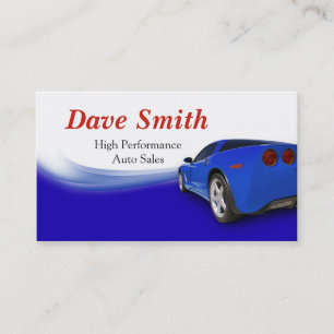 Automotive Dealership Business Card