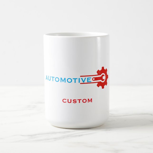 Automotive Gear Logo Coffee Mug (Center)