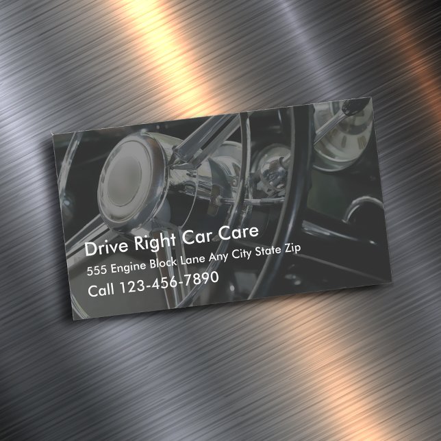 Automotive Magnetic Business Card (Creator Uploaded)