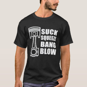 Automotive Mechanic Engine Piston Design T-Shirt