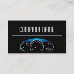 Automotive / Mechanic Speed Fast Car Racer Business Card