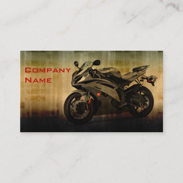 Automotive / Racing / Bike Business Card (Front)