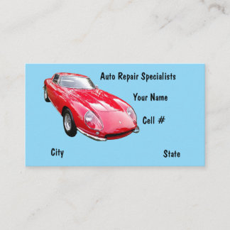 Automotive Repair Business Card