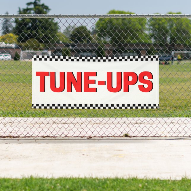 Automotive Service Shop Large Tune-Ups Banner (Insitu)