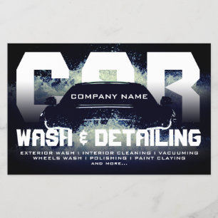 Automotive splash waves  flyer