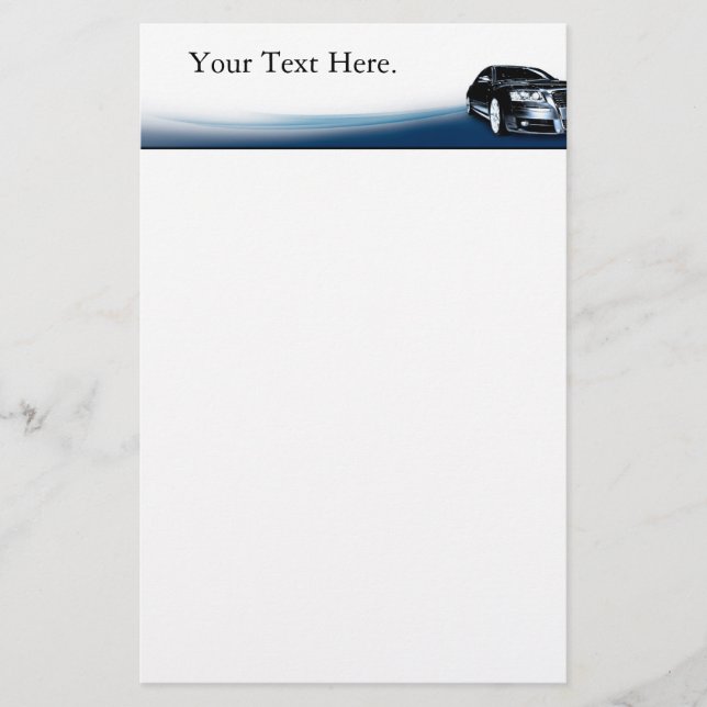 Automotive Stationery (Front)