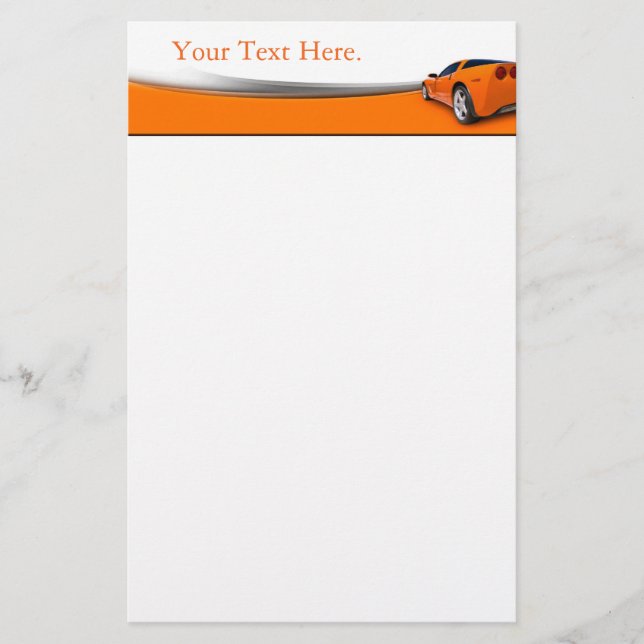 Automotive Stationery (Front)