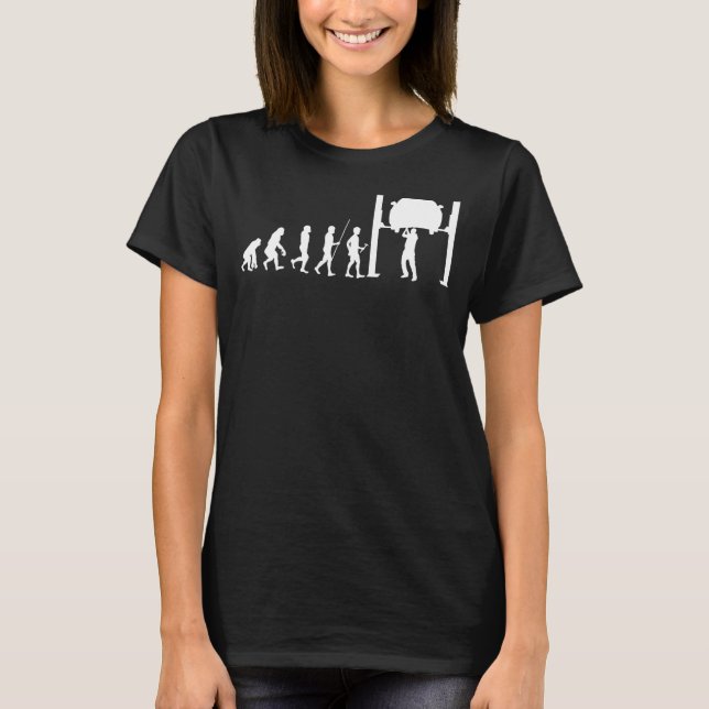 Automotive Technician   Evolution Mechanic T-Shirt (Front)