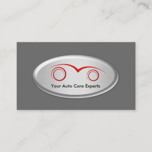 Automotive Theme Unique Design Business Card
