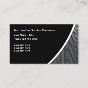 Automotive Unique Design Business Card