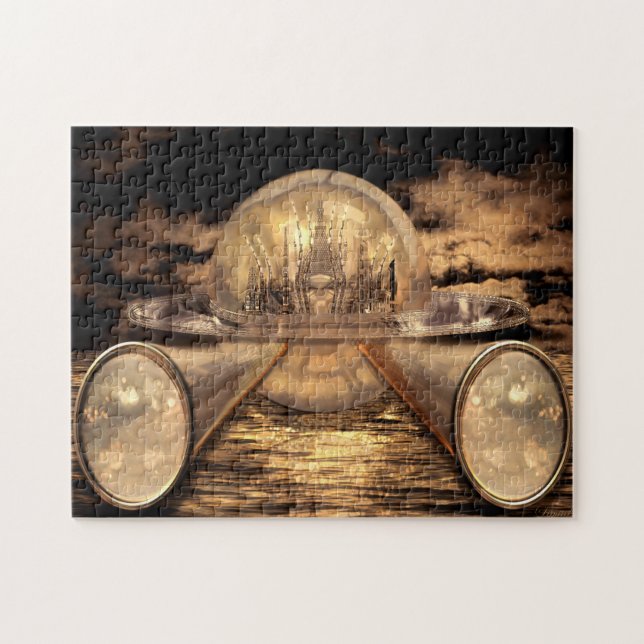 Autonomous Pod City  Puzzle (Horizontal)