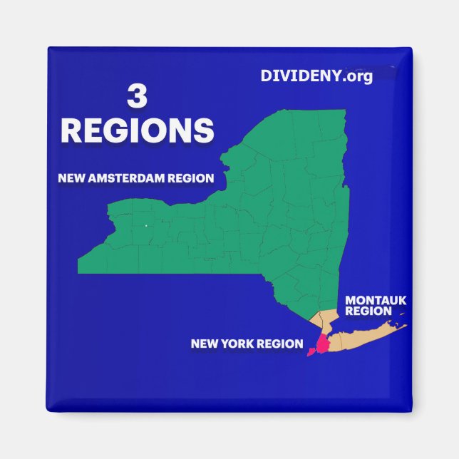 Autonomous Regions magnet (Front)