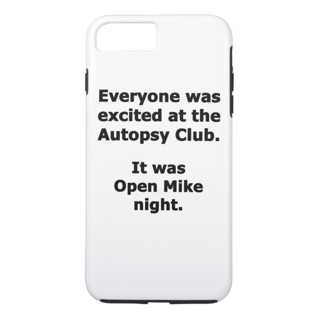Autopsy Club Case-Mate iPhone Case (Back)