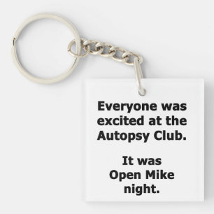Autopsy Club Key Ring