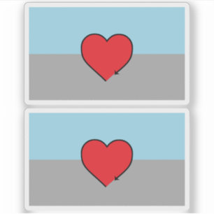 Autosexual Pride Flag and Symbol