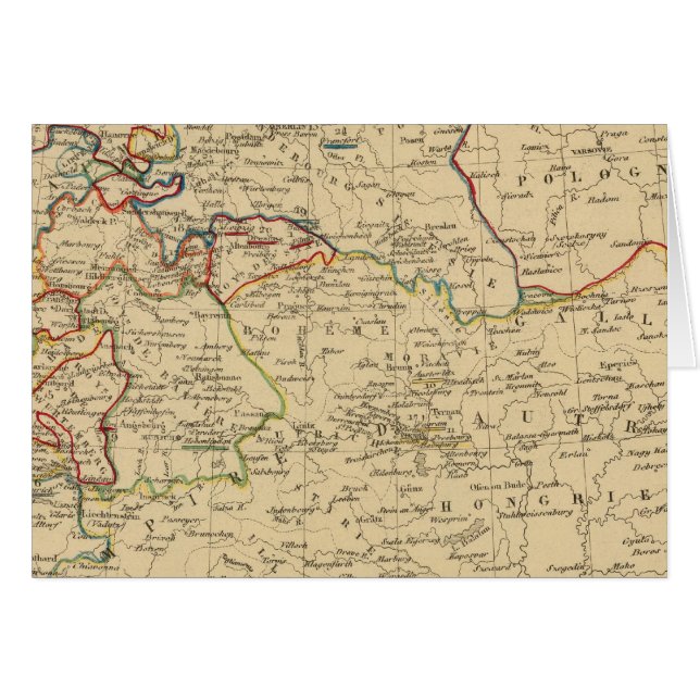 Autriche, Prusse, Confed Germanique, Pologne (Front Horizontal)
