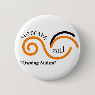 Autscape 2011 6 cm round badge