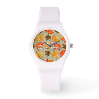 Autum Leaves 1B Watch & Numeral Options