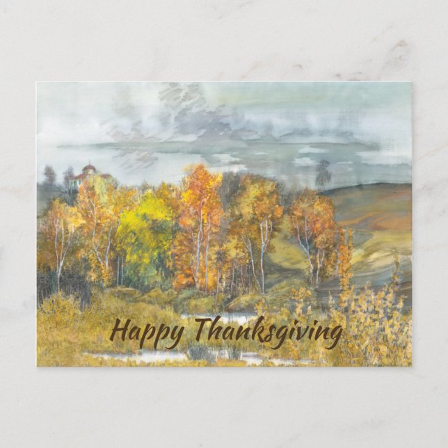 autumn 300 holiday postcard (Front)